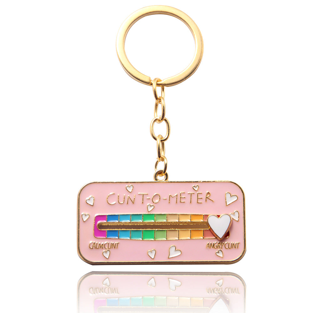 Wholesale Mood Expression Battery Power Keychain